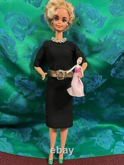 Ooak barbie doll as Ruth Handler Custom Handmade Collect Tribute Inspired Art