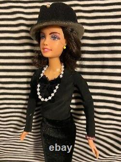 Ooak doll Coco Chanel French Designer Custom Repaint Handmade Collector barbie