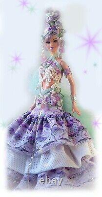 Ooak fashion art doll gypsy Lovely Lavender collector doll