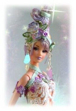 Ooak fashion art doll gypsy Lovely Lavender collector doll