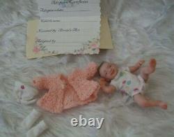 Ooak sculpt doll/hand made/artist made doll polymer clay reborn baby 5/gift