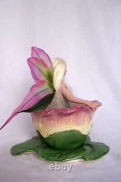 Ooak sculpture Tea Cup Fairy, Fae By Phyllis Morrow(Pgm Sculpting)