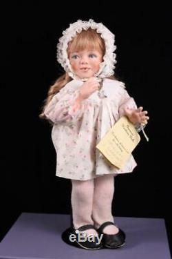 Orig Lucille Garrard Artist Doll Susie Red Hair 14 Porcelain & Cloth LE 17/100