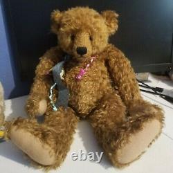 Parker People Mohair Bear Fully Jointed Bear 21 Inches Super Nice Face