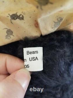 Pat Murphy Artist 18 Mohair Bear Basil LE 2/3 with Candy Container, New withtags