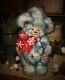 Patti's Ratties 14 Winter Bear Snowflake Christmas Ooak Gift Doll Artist Sikes
