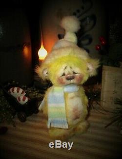Patti's Ratties 5 Mini Teddy Bear Cub OOAK Gift Doll Artist Sikes