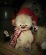 Patti's Ratties 7 Eggnog Bear Cub Christmas Ooak Gift Doll Artist Sikes
