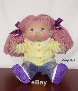 Paty Ollaif Soft Sculpture One of a Kind Artist Doll Iris