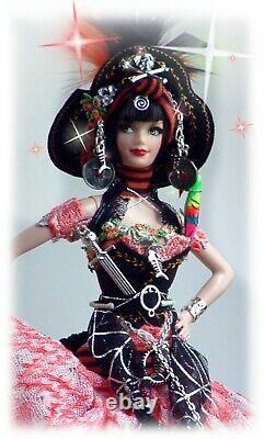 Pirate Barbie ooak pirates of the Caribbean collector fantasy doll