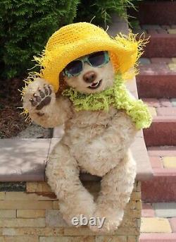 Plush realistic Bear, collectible bear, handmade toy, art toy, teddy bear, ooak