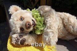 Plush realistic Bear, collectible bear, handmade toy, art toy, teddy bear, ooak