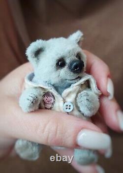 Pocket bear. OOAK artist teddy bear