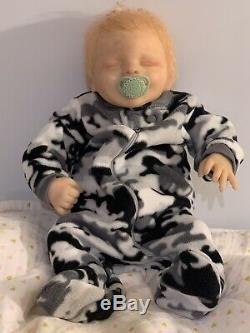Preemie 15 Reborn Baby Doll Mason Bountiful Baby Artist Gingerlynn