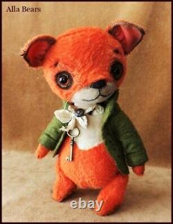 READY to SHIP Alla Bears artist Fox OOAK Antique art doll toy love bjd friend