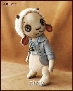 READY to SHIP Alla Bears artist Lamb OOAK Antique art doll toy love bjd friend