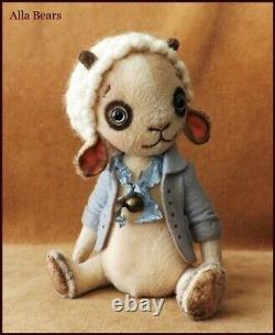 READY to SHIP Alla Bears artist Lamb OOAK Antique art doll toy love bjd friend