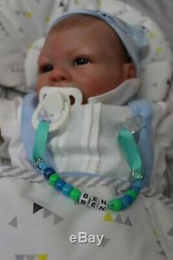 REBORN BABY DOLL PAISLEY NOW BEN NICE BOX OPENING ARTIST OF 9yrs MARIE GHSP