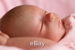 REBORN BABY DOLL PREEMIE 15 PREMATURE FAITH, ARTIST 9yrs MARIE outfit may vary
