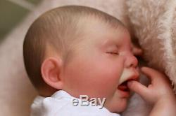 REBORN BABY DOLL PUDDIN NOW PENNY HANDPAINTED BY ARTIST 9yrs SUNBEAMBABIES GHSP