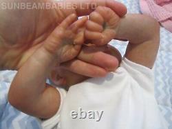 REBORN DOLL BOUNTIFUL BABY WAS SPENCER BY DAN ARTIST 6yr AT SUNBEAMBABIES & GIFT