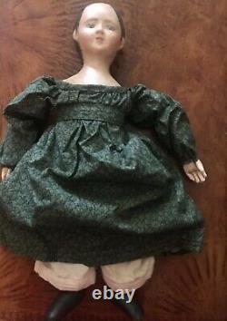 REDUCED-Izannah Walker artist doll by Shari Lutz -20, antique doll reproduction
