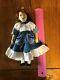 Rare Artist Robert Neuenschwander Wood Jointed Girl Doll Dated'96