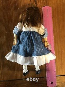 Rare Artist ROBERT NEUENSCHWANDER Wood Jointed Girl Doll dated'96