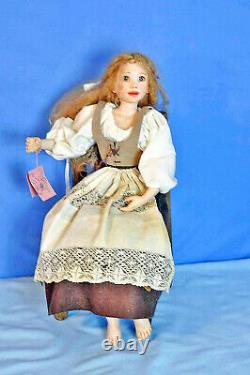 Rare OOAK 19 Cinderella Doll by Artist Anne Hieronymus Tagged & Signed EX