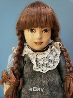 Rare OOAK German Artist Beate Schult All Kidskin Tri Leather Painted Doll 14