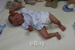 Rare Reborn Baby Boy Shylah Tuzio Ross 18 By Artist 9yrs Marie Ghsp With Coa