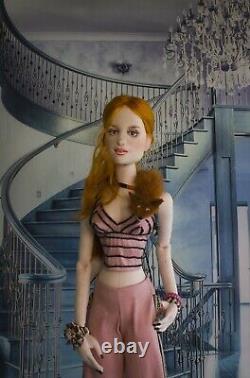 Rebecca, a 25 OOAK Fashion Lady OOAK Vintage Inspired Lady Art Doll Gayle Wray
