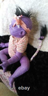 Reborn Alternative Artist Doll Alien Avatar Mythical Fantasy Baby
