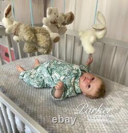Reborn Baby Boy (RealBorn Patience with COA) down syndrome baby doll UK ARTIST