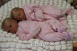 Reborn Baby Dolls Realborn Owen Twins, By Artist Of 9yrs Marie Textured Skin