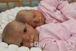 Reborn Baby Dolls Realborn Owen Twins, By Artist Of 9yrs Marie Textured Skin