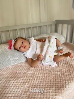 Reborn Baby Girl Doll EVER RealBorn with COA By UK Artist Sara Jeffery