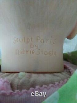 Reborn Baby Girl Doll Paris Artist Sculpt by Adrie Stoete