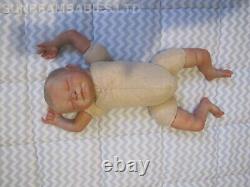 Reborn Baby Girl Sky Floppy Lifelike Doll / By Artist 6 Yrs Dan / Sunbeambabies