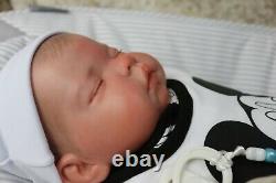 Reborn Baby Heavy Chunky Boy Doll Darcy, Full Limbs, Artist 9yrs Sunbeambabies