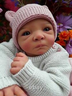 Reborn Baby Milaine By Evelina Wusnjuk Painted By Artist Michelle Crawford
