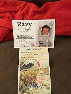 Reborn Baby Ravy Ltd 528/1200 By Artist Billie Kramer