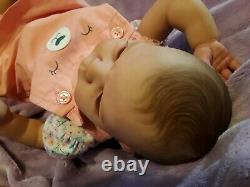 Reborn Baby Sabrina By Reva Schick Painted By Artist Michelle Crawford