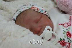 Reborn Doll 6lb Realborn Baby Girl Alma Coa Artist 9yrs Marie Sunbeambabies Ghsp