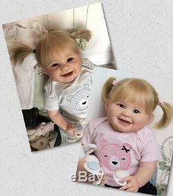Reborn Julianna toddlers/baby (PAIR) by Ping Lau /artist Kory Fann SPECIAL SALE
