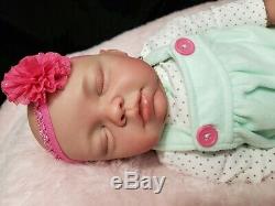 Reborn baby Amber, reborn girl doll, so cute, By Artist in USA, Steal of a Deal