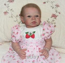 Reborn doll Romie Strydom BRONWYN signed artist HELEN JALLAND Tinkerbell Nursery