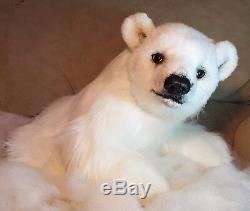 SALE Huge Realistic OOAK (24) Artist Polar Bear Flinn by OsoMIMosO