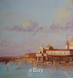 Santa Maria Della Salute, Venice Original Oil painting, Handmade, One of a kind