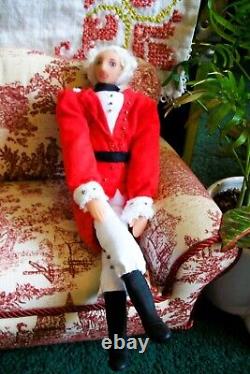 Simcoe TURN OOAK Art Doll (American Revolution) 12 inches, Handmade
